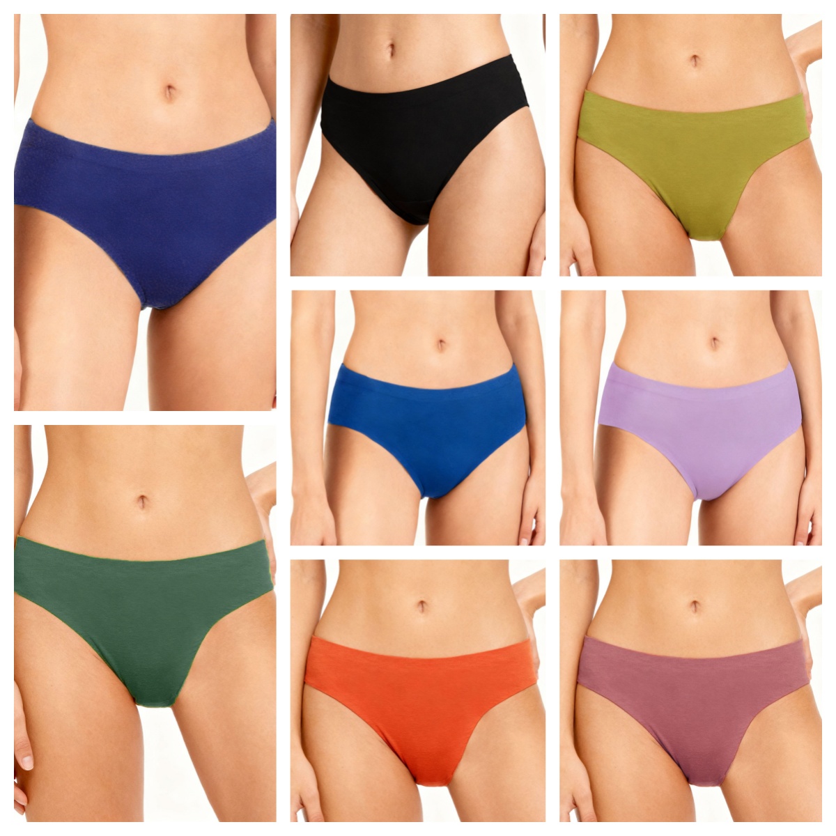 Quick Dry Underwear - Zeriluna Naadloze menstruatieslipjes Zacht Glad Huidvriendelijk