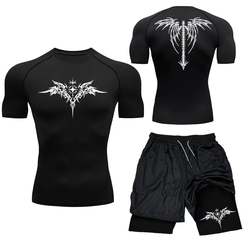 Compression Shorts Athletes - Nieuwe MMA compressie atletische set voor