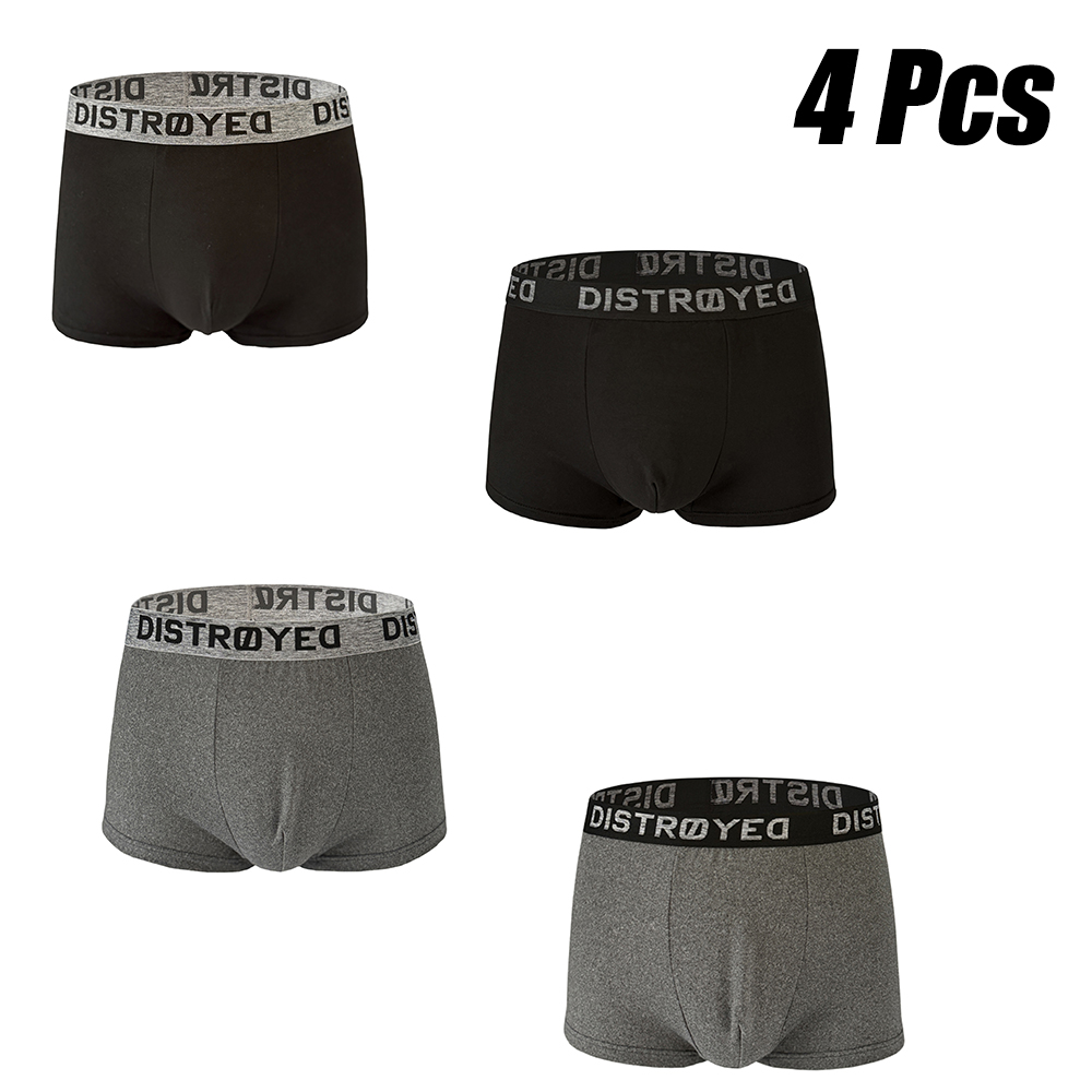 Multi Pack Underwear - Herenslipjes Seamless Ademend 4-pack Vaste Kleurenset
