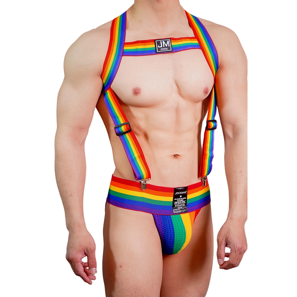 JOCKMAIL Regenboog Body Harnes - Jockstrap Athletic recensie en prijs