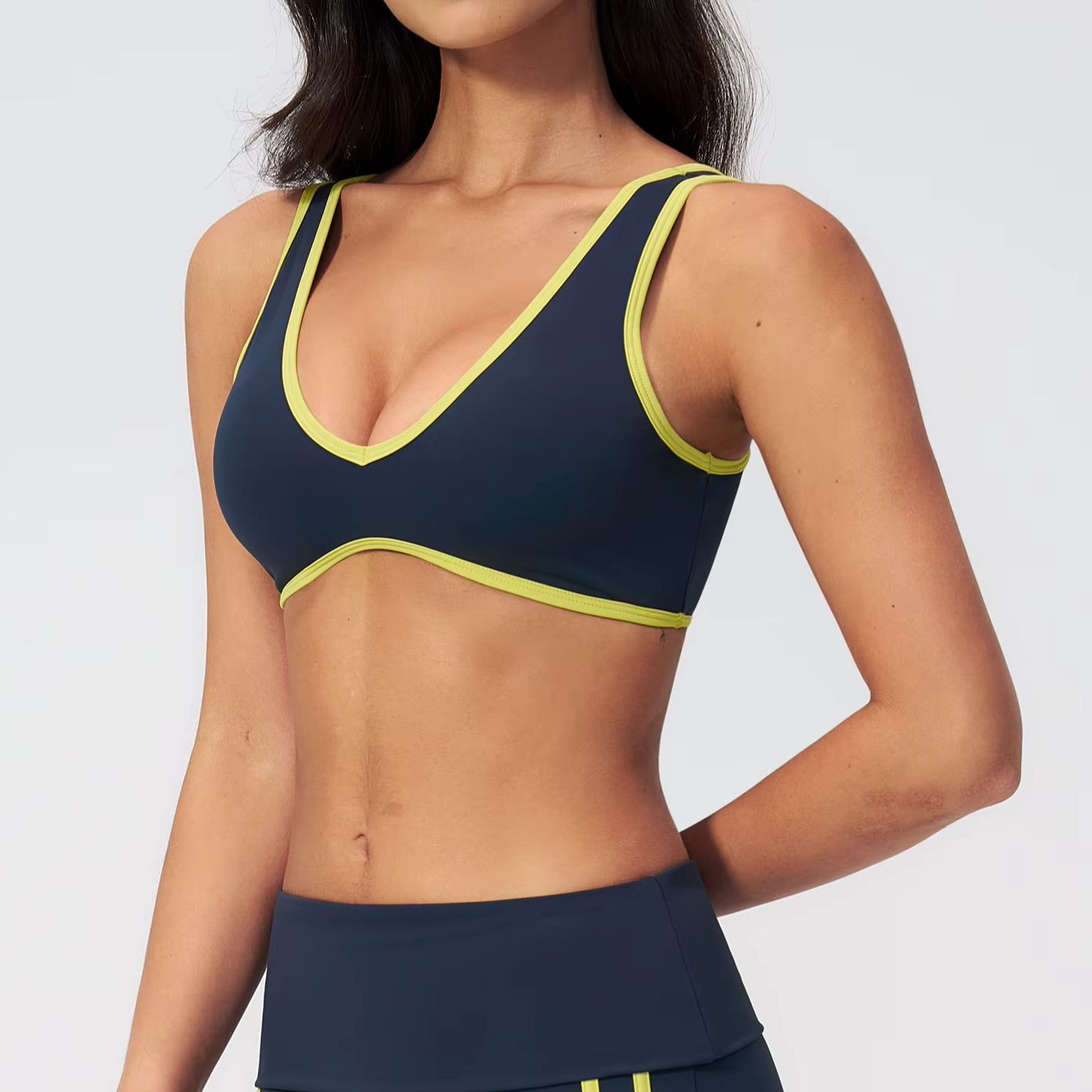 Yoga-bh's zonder rug, kleurblo - Quick Dry Underwear recensie en prijs